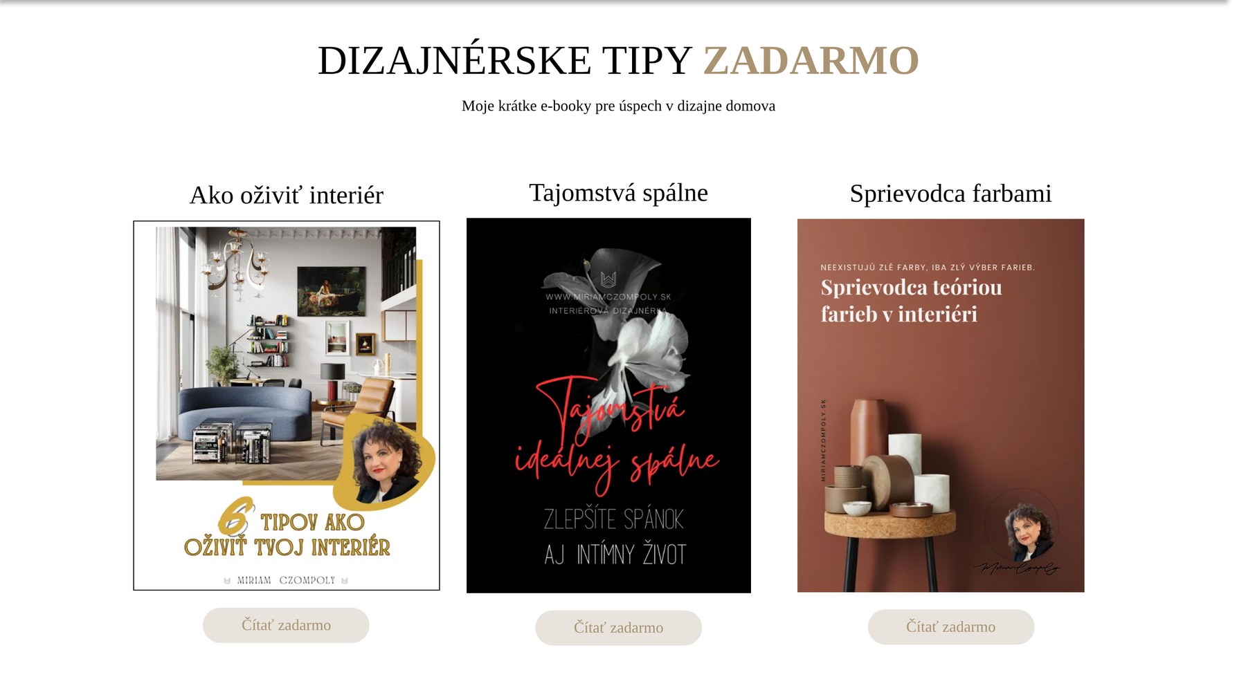 E-booky zadarmo pre návštevníkov, ktorí ešte nechcú volať