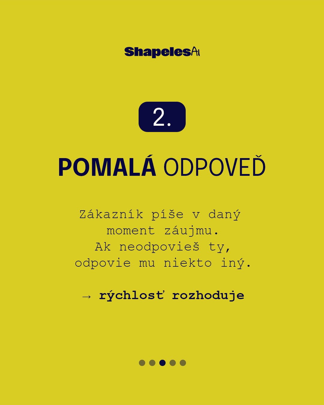 Číslovaný krok v karuseli